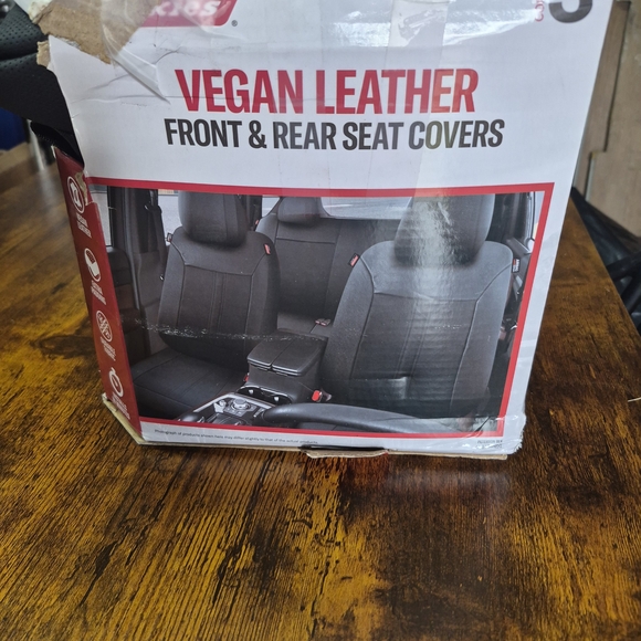 Dickies Black Car Seat Covers - Picture 2 of 3